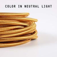 Câble lumineux en corde de chanvre électrique, fil électrique industriel antique, fil recouvert de corde de chanvre naturelle, cordon de lampe de style vintage