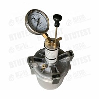 Analyseur de teneur en air dans le béton de type B conforme aux normes ASTM C231 et EN 12350-7, 7L, pour des tests rapides et précis de l'air enrobé dans le béton frais