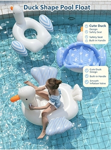 Asiento Inflable <span class=keywords><strong>de</strong></span> PVC Ecológico para Niños, Marca Seagull, para Piscina y Uso Doméstico - Product Image 4