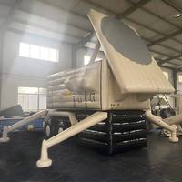 Modèle factice gonflable grand format pour l'extérieur, section D, simulateur de véhicule lanceur de missiles Patriot 3 pour exercices de simulation