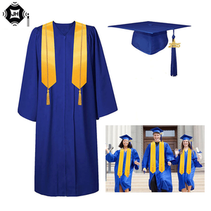 JH Vente en gros <span class=keywords><strong>Robe</strong></span> de fin d'études pour adulte mate Casquette Tassel Stole Honor Cord Set <span class=keywords><strong>Robe</strong></span> de cérémonie pour adulte <span class=keywords><strong>Robe</strong></span> de fin d'études - Product Image 3