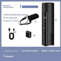 Nouvelle boîte isotherme portable pour insuline, mini-refrigerateur rechargeable, étui isolé compatible avion