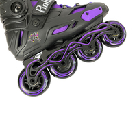 Patins à roulettes en ligne pour hommes X-TECH Professional, toutes saisons, avec roues en PU, roulements TWINCAM, cadre en aluminium CNC intégré