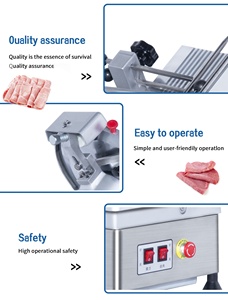Multifunction <strong>Automatic</strong> <strong>Mutton</strong> <strong>Beef</strong> <strong>Meat</strong> <strong>Slicer</strong> Machine Commercial Fresh Frozen <strong>Meat</strong> Slicing Cutting Machine for Kitchen - Product Image 4