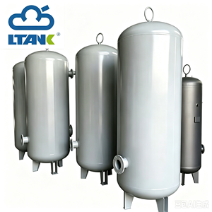 Super Air Industrieller Druckluftbehälter mit Vertikalem Design von 300L bis 3000L Kapazität 8 bis 13 Bar für Schraubenkompressorsysteme - Product Image 1
