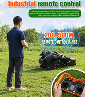 Robot tondeuse débroussailleuse diesel télécommandée 800 mm pour défrichage tout-terrain