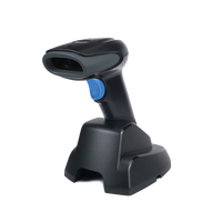 Escáner de Código de Barras Inalámbrico Portátil con USB y Lector de Códigos QR para Punto de Venta, Almacén y Logística - En Stock