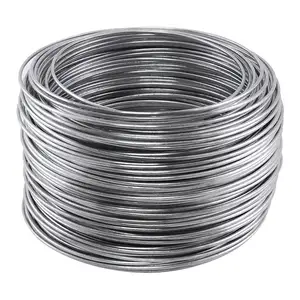 Chinese Supplier 0.8-4.5mm Gi Iron Wire 16 Gauge 18 Gauge Metal Binding Wires Rod Shinning Steel Galvanized Wire for Hanger