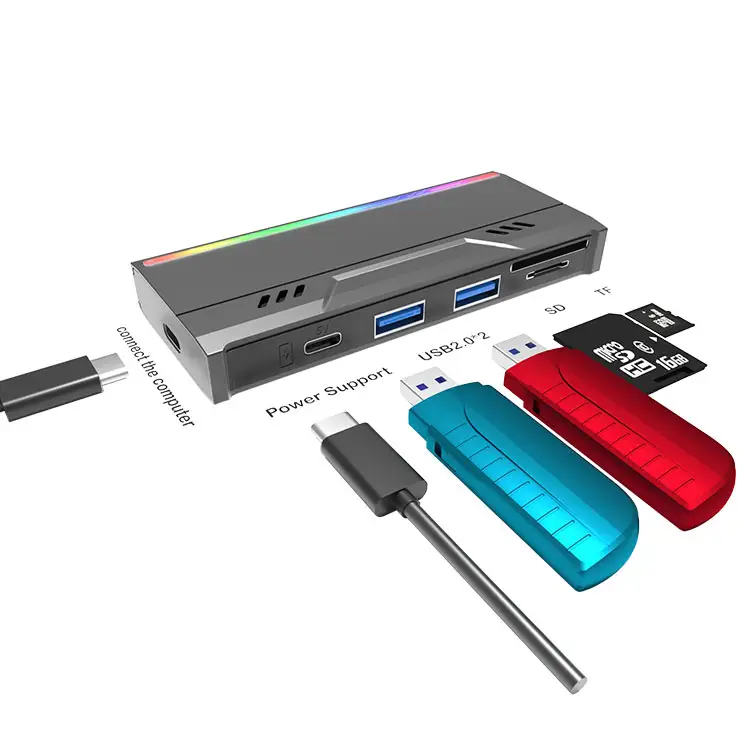 Aluminum M.2 Nvme Ssd Case 5Tb Usb 3.1 High Speed 10 Gbps Chipset RTL9210 ssd enclosure 2230