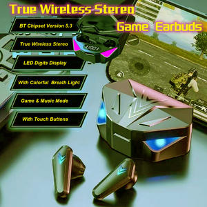 Écouteurs Sans Fil TWS <span class=keywords><strong>Gamer</strong></span> X15 Bluetooth 5.3 avec Réduction de Bruit, <span class=keywords><strong>Casque</strong></span> de Jeu Stéréo pour Musique et Gaming - Product Image 5