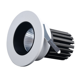 Plafonnier encastré commercial sans cadre, éclairage intérieur, alimentation CA, aluminium noir, LED IP20, dimmable, blanc neutre 4100K - Product Image 3