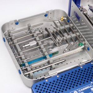 CANWELL CE ISO Certifié AO Standard 3.5mm Plaque de blocage orthopédique pour petits fragments, Kit d'instruments chirurgicaux et Vis de blocage - Product Image 4