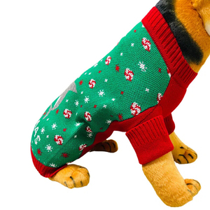<span class=keywords><strong>Pull</strong></span> tricoté pour <span class=keywords><strong>chien</strong></span> Ugly Shark Xmas, personnalisable en usine, avec logo et couleur sur mesure (OEM), pour chiots de petite et moyenne taille, commande en gros - Product Image 1