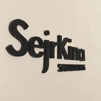 Letrero Comercial 3D Personalizado con Logotipo, Letrero Electrónico para Negocios, Tienda, Empresa, Restaurante, Letras de Acero Inoxidable, Logotipo Metálico 3D