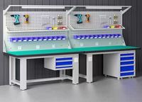 Banc de travail de réparation automobile OEM personnalisable en promotion avec rangement pour outils