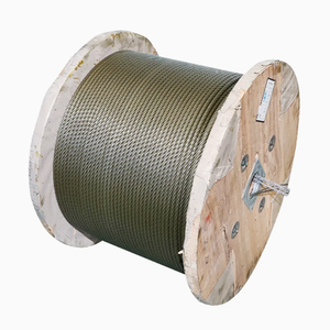 <span class=keywords><strong>ANWEN</strong></span> 8X19s+FC 8mm 10mm 12mm Cable de Acero Brillante Sin Galvanizar para Elevadores, Uso en Ascensores, Alta Calidad, Precio de Fábrica - Product Image 4