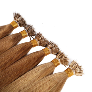 Jasmine Beauty Hot Sale 100% Remy hair nano tip hair extensions Keratin Tip Extensions Silky Straight Wave Style Piano Micro - Product Image 4