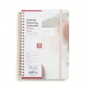 Cuaderno de Espiral con Impresión Personalizada, Diario Personalizado, Agenda, Organizador Diario, Semanal y Mensual, Planificador - Product Image 1