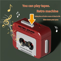 Mini enregistreur de cassettes portable, pendentif porte-clés, petit lecteur rétro, radio, jouet de présentation, nouveau modèle