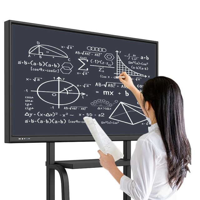 55 75 85 100 Inches Education Touch Screen Lcd Interactive Smart Board All in One Smart Board Whiteboard for School