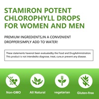 Gouttes de chlorophylle liquide pour la santé des adultes, 59 ml, extrait de plantes pures, soutient l'immunité et la perte de poids