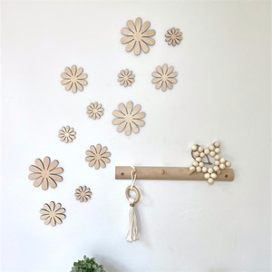 Decorazione della parete della stanza dei bambini autoadesiva Daisy adesivi da parete appesi scena camera da letto - Product Image 1