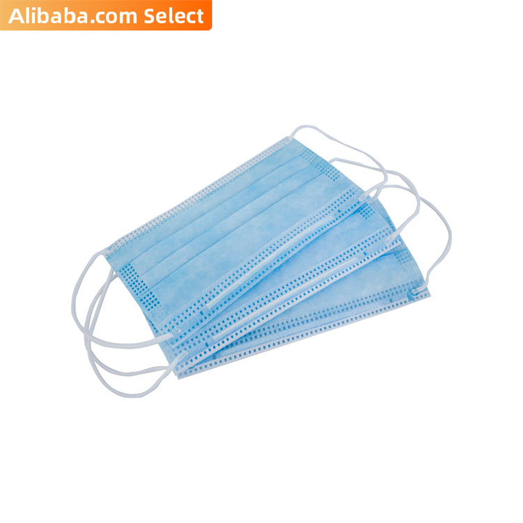 Alibaba Select ASTM F-2100 уровень 3, медицинская хирургическая маска для лица для взрослых с 510k (2000 шт./коробка)