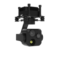 Caméra stabilisée à 3 axes et 3 capteurs EO/IR TZ130TB, zoom optique 30x, imagerie thermique 35 mm, télémètre laser 3 km pour drone