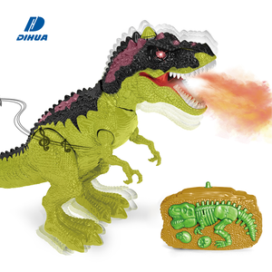 Jouets de dinosaures en plastique télécommandés multifonctions pour enfants, 2,4 GHz, fonctionnant sur batterie, dinosaures télécommandés, marche simulée, Tyrannosaurus - Product Image 1