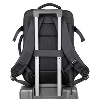 Ransel Bisnis Huandeng Berkualitas Tinggi Tahan Lama dengan USB, Ritsleting, Tahan Air, Ramah Lingkungan, Kapasitas Besar, Ringan, Bahan Oxford Polyester