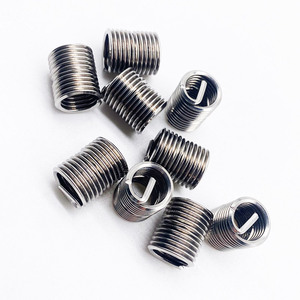 Inserts filetés Thaishell en acier inoxydable 304 M2 M3 M4 M5 <span class=keywords><strong>M6</strong></span> M8 M10 <span class=keywords><strong>Helicoil</strong></span> Plus Screwlock Argent/Cadmium/Nickel/Film sec - Product Image 2