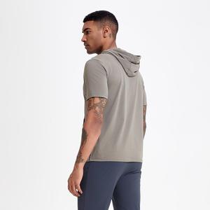 Vêtements de sport pour hommes, t-shirts en polyester à séchage rapide, vêtements d'entraînement actifs, vêtements pour hommes avec logo personnalisé - Product Image 1