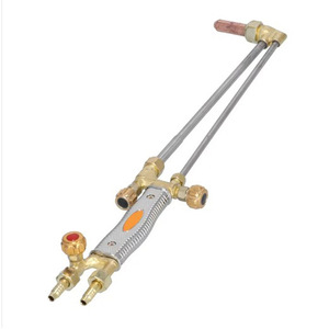 Torche de découpe H01 à 2 injecteurs, type P3N, plaquée cuivre, à interrupteur unique, pour oxygène, acétylène, propane - Product Image 3