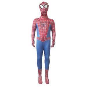 JL977 Hot <span class=keywords><strong>Spiderman</strong></span> Disfraz Trajes para Niños Adultos Spider-Man Disfraces Halloween Cosplay Fiesta Ropa Traje Cara Cubierta - Product Image 4
