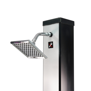 Colonne de <span class=keywords><strong>douche</strong></span> de luxe carrée argentée et noire de Offre Spéciale 35L pour la <span class=keywords><strong>piscine</strong></span> multifonctionnelle de jardin et la <span class=keywords><strong>douche</strong></span> extérieure de jardin - Product Image 5