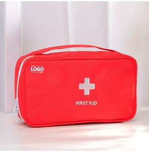 Sac de premiers secours personnalisé vide pour la maison, les voyages en plein air, le <span class=keywords><strong>camping</strong></span>, la randonnée, mini sac de rangement médical vide, pochette portable - Product Image 3