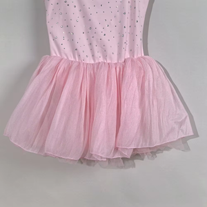 Leotardos <span class=keywords><strong>de</strong></span> nailon con cuentas 2026 para niñas, body <span class=keywords><strong>de</strong></span> ballet con falda, sin mangas, para actuaciones escénicas, ropa <span class=keywords><strong>de</strong></span> <span class=keywords><strong>baile</strong></span>, disfraz <span class=keywords><strong>de</strong></span> fiesta - Product Image 6