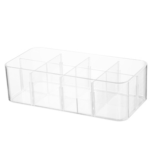 <b>Drawer</b> Underwear Wardrobe Organizers Divider Lingerie Split Transparent Partition Sock Bins <b>Storage</b> Boxes With Lid - Product Image 2