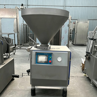 Mesin Pembuat Sosis Listrik Kapasitas 2800kg/jam dari Baja Tahan Karat 304, Pengisi & Pencetak Sosis
