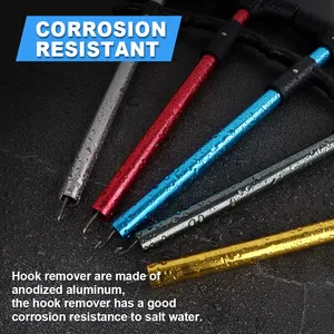 Yueyang Aluminium Vis Haak Remover Verwijdering Visgrijper Tools Pakken Squeeze-Out Met Aangepaste Kleur