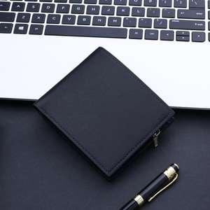 Portefeuille et porte-cartes pour enfants à la mode, court épais avec fermeture éclair et fentes multiples pour hommes - Product Image 3