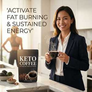 <span class=keywords><strong>Café</strong></span> Keto Slim de Marca Privada |   Mezcla de <span class=keywords><strong>Café</strong></span> MCT Instantáneo de Sabor Neutro para Pérdida de Peso, Venta al por Mayor Directa de Fábrica - Product Image 3
