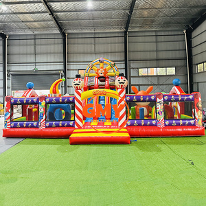 เครื่องเล่นเป่าลมสำหรับเด็ก GMY Dmuchaniec สนามเด็กเล่นกลางแจ้ง <span class=keywords><strong>รูป</strong></span>สัตว์ขนาดใหญ่ ชุดสไลเดอร์เป่าลมแบบคอมโบ - Product Image 1