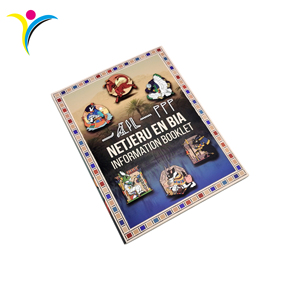 Folleto de información personalizada de Bajo MOQ A5 Impresión de folleto de Encuadernación perfecta - Product Image 1