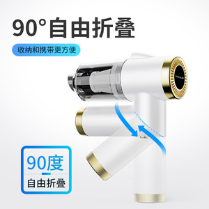 120W de mano inalámbrico con y función de soplado Mini aspiradora de coche de alta succión recargable - Product Image 2