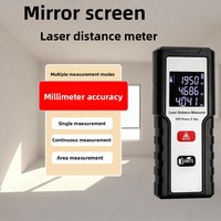 Télémètre laser portatif Bluetooth, dispositif de mesure de pièce infrarouge de haute précision, 60m, pour l'immobilier KL20