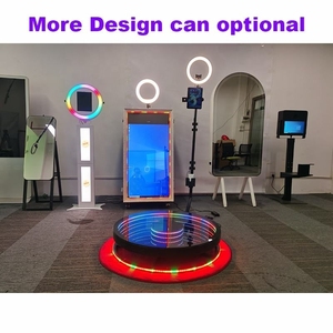 Cabina de Fotos con <span class=keywords><strong>Espejo</strong></span> y Pantalla Táctil Capacitiva, Cabina de Fotos con <span class=keywords><strong>Espejo</strong></span> Mágico con Cámara e Impresora, Disponible en Almacén de EE. UU. - Product Image 6