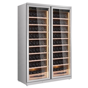Raching CD1200 doppia porta vino <span class=keywords><strong>e</strong></span> vino refrigeratore armadio sigaro Humidor - Product Image 5