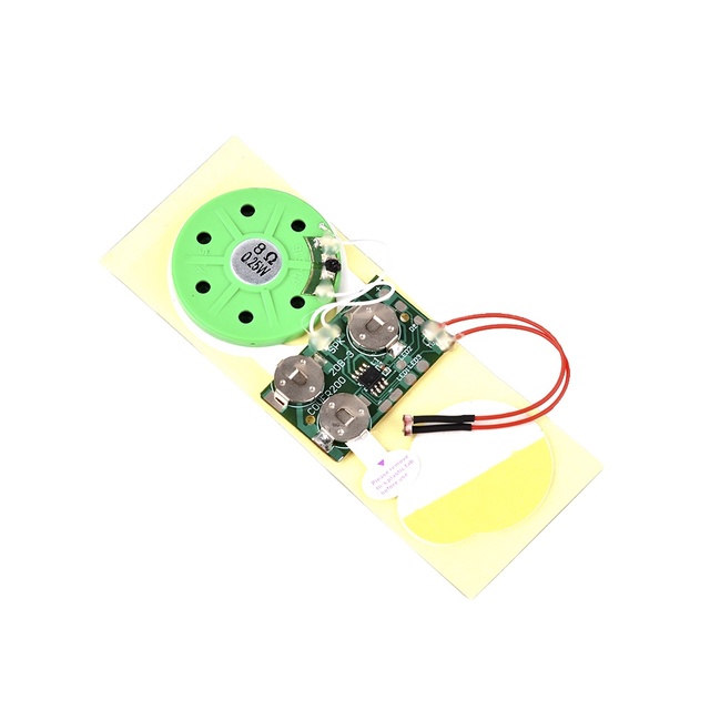 Mini Pre-recorded Light Sensor Activated Sound Voice Music Chip Module With Motion Sensor for Gift Box