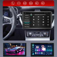 Reproductor Multimedia Universal Android para Auto de 7, 9 y 10 Pulgadas, con Carplay Inalámbrico, GPS, Unidad Estéreo, Wifi, Bluetooth y Radio FM